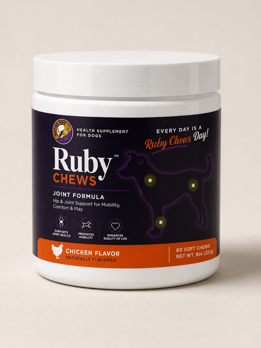 Ruby Chews™ Joint Formula — Hip & Joint Soft Chews for Dogs